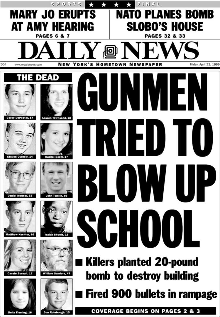 research paper columbine school shooting